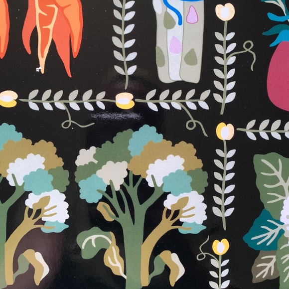 RETRO VEGETABLE kitchen table dinning placemats OS - Picture 5 of 14